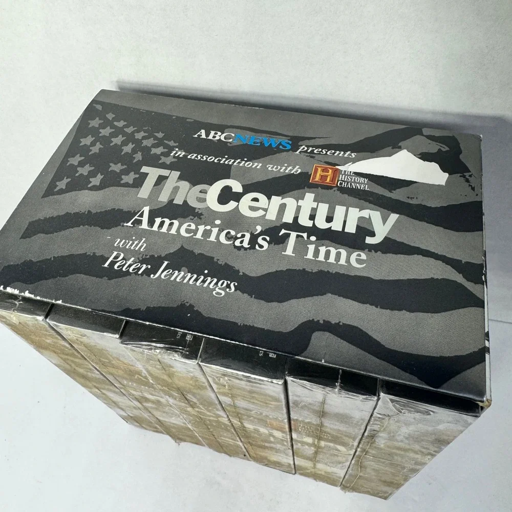 The Century America's Time with Peter Jennings 6 Volume VHS Box Set Vintage 1999